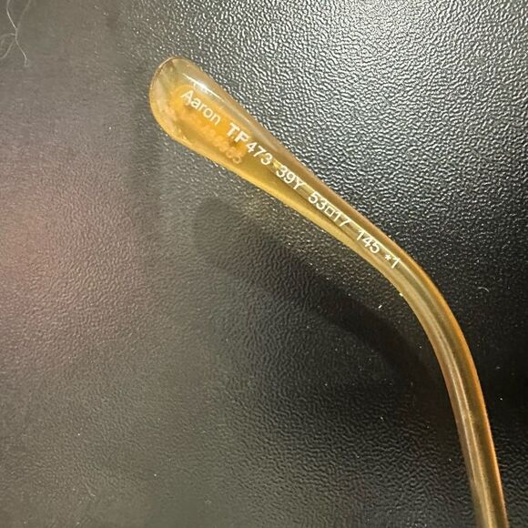 Tom Ford Tan and Purple Sunglasses - Picture 3 of 3